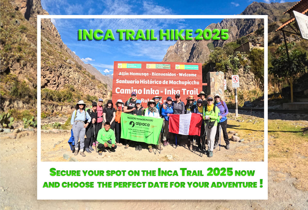 book your inca trail to machu picchu 2025